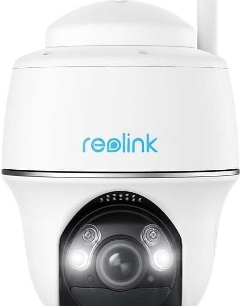 كاميرا مراقبة قبة IP من سلسلة Reolink Argus B430، للاستخدام الداخلي والخارجي، بدقة 2880 × 1616 بكسل، مثبتة على السقف